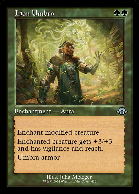 MH3: Lion Umbra (Retro Frame) (Foil)