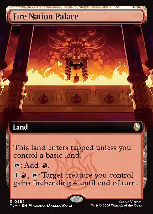 TLA: Fire Nation Palace (Extended Art)