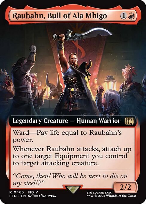 FIN: Raubahn, Bull of Ala Mhigo (Extended Art)