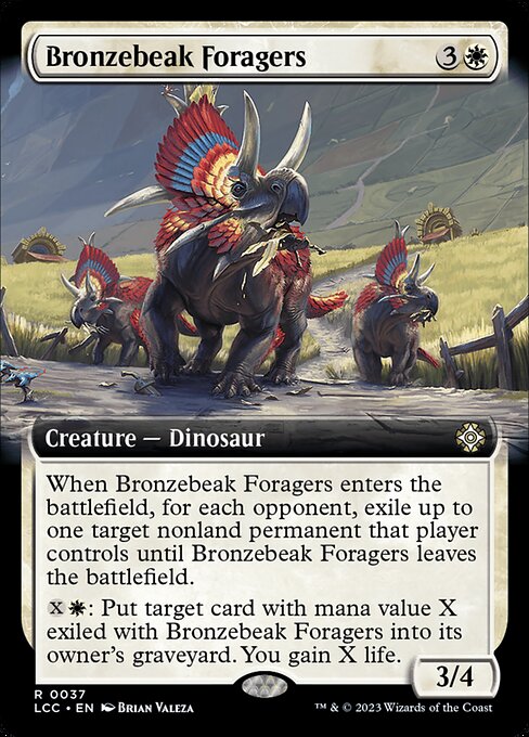 LCC: Bronzebeak Foragers (Extended Art)