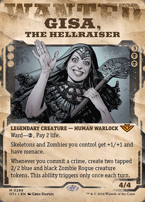 OTJ: Gisa, the Hellraiser (Showcase) (Foil)