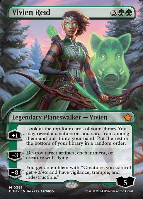 FDN: Vivien Reid (Borderless) (Foil)