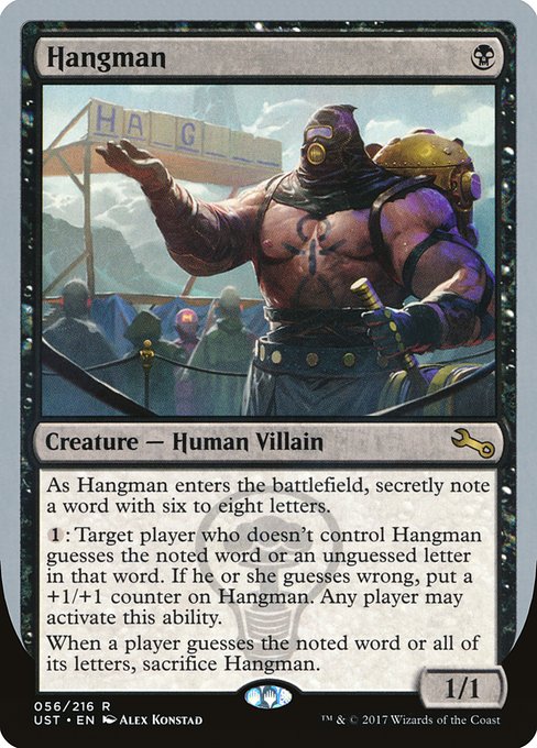 UST: Hangman