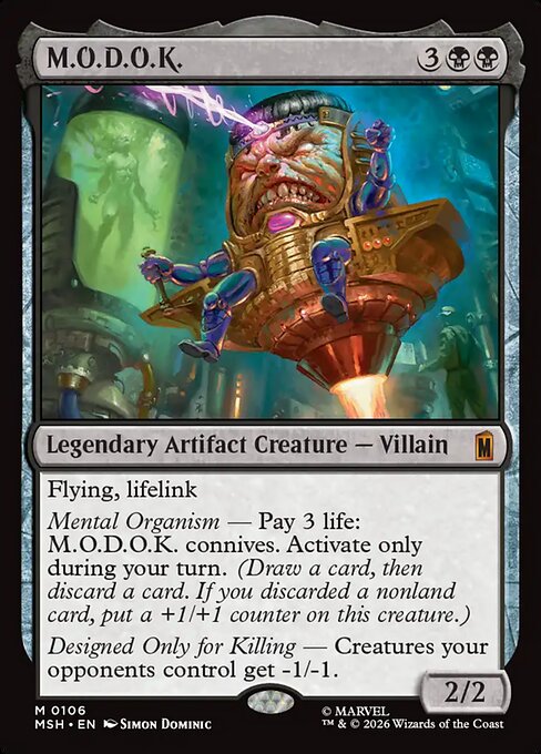 MSH: M.O.D.O.K. (Foil)