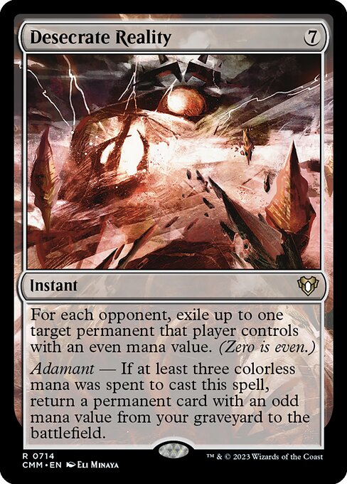 CMM: Desecrate Reality