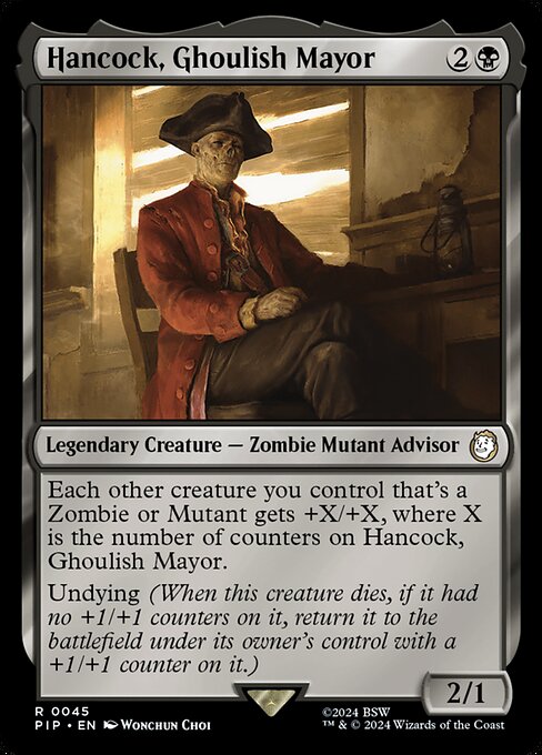 PIP: Hancock, Ghoulish Mayor (Foil)
