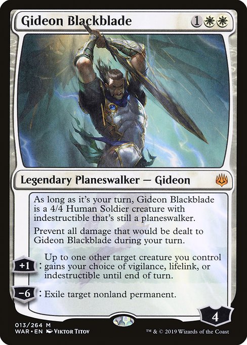 WAR: Gideon Blackblade