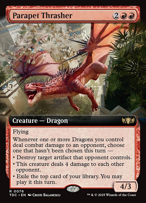 TDC: Parapet Thrasher (Extended Art)