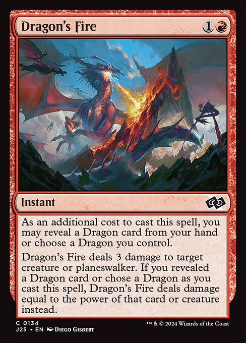 J25: Dragon's Fire (Foil)