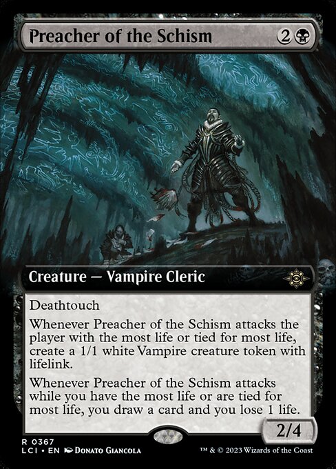 LCI: Preacher of the Schism (Extended Art) (Foil)
