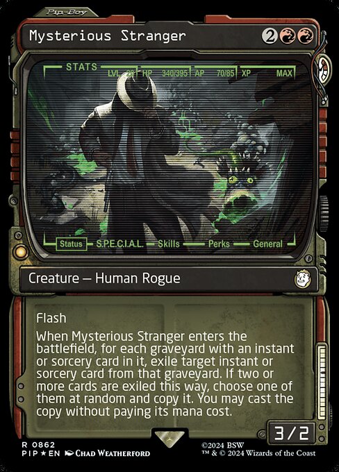 PIP: Mysterious Stranger (Showcase) (Surge Foil)
