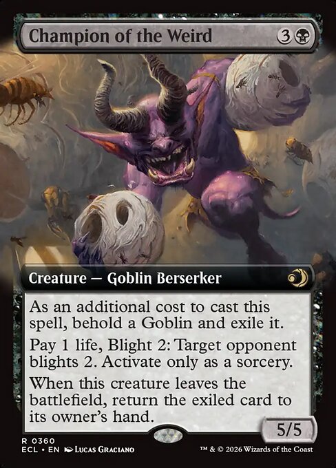 ECL: Champion of the Weird (Extended Art) (Foil)