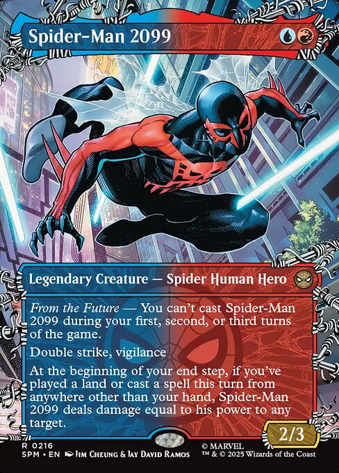 SPM: Spider-Man 2099 (0216) (Borderless) (Foil)