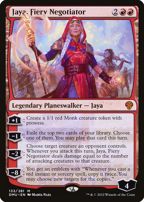 DMU: Jaya, Fiery Negotiator (Foil)
