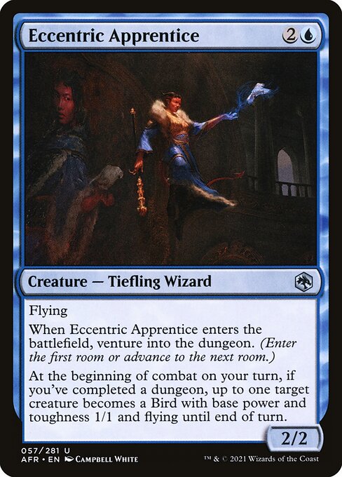 AFR: Eccentric Apprentice