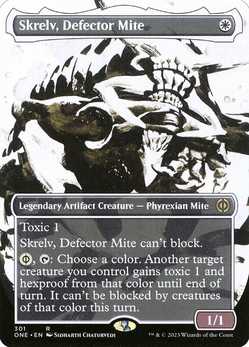 ONE: Skrelv, Defector Mite (Showcase) (Foil)
