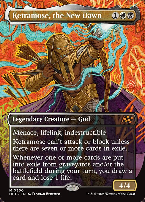 DFT: Ketramose, the New Dawn (Borderless) (Foil)
