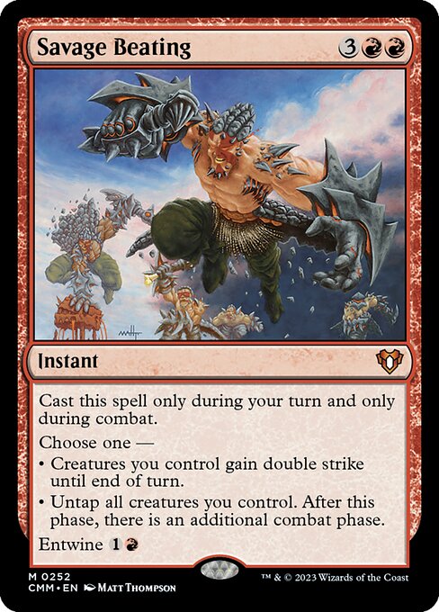 CMM: Savage Beating (Foil)