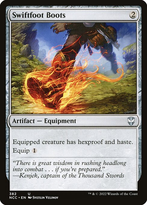 NCC: Swiftfoot Boots