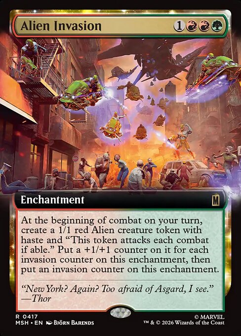 MSH: Alien Invasion (Extended Art)