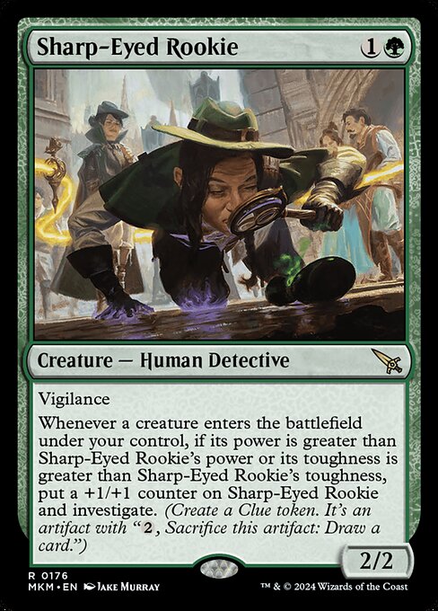 MKM: Sharp-Eyed Rookie (Foil)