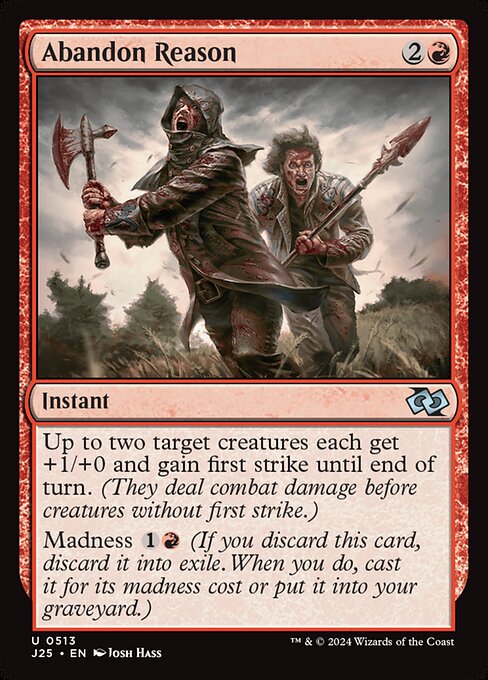 J25: Abandon Reason