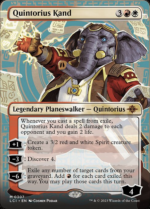 LCI: Quintorius Kand (0307) (Borderless) (Foil)