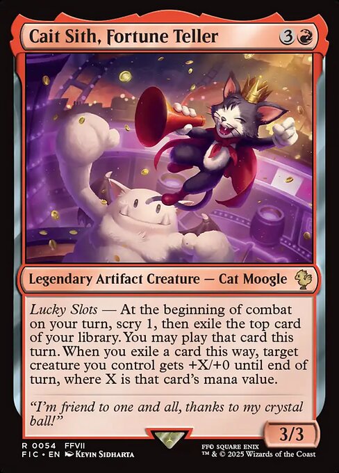 FIC: Cait Sith, Fortune Teller (Foil)