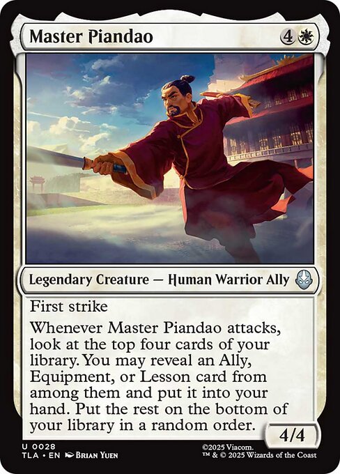 TLA: Master Piandao