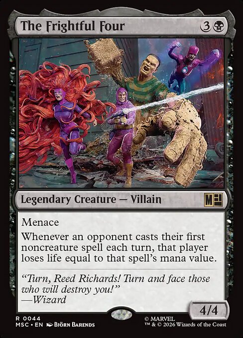 MSC: The Frightful Four