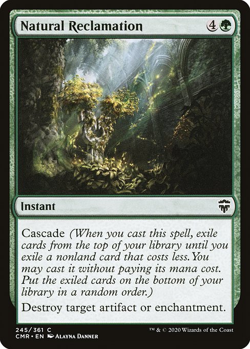 CMR: Natural Reclamation (Foil)