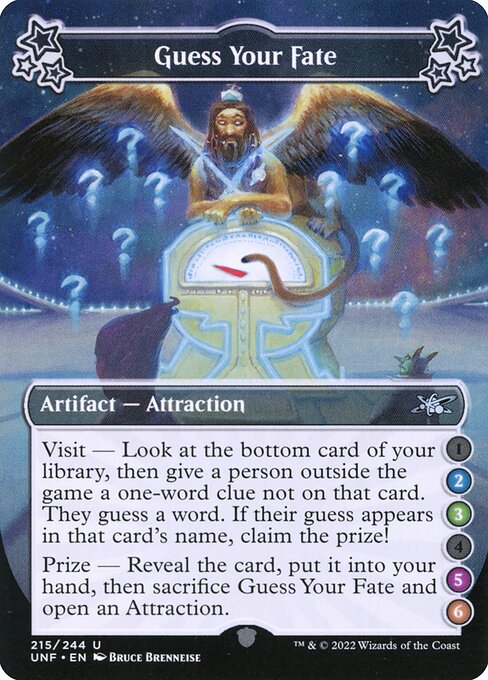 UNF: Guess Your Fate (2-3-5-6)