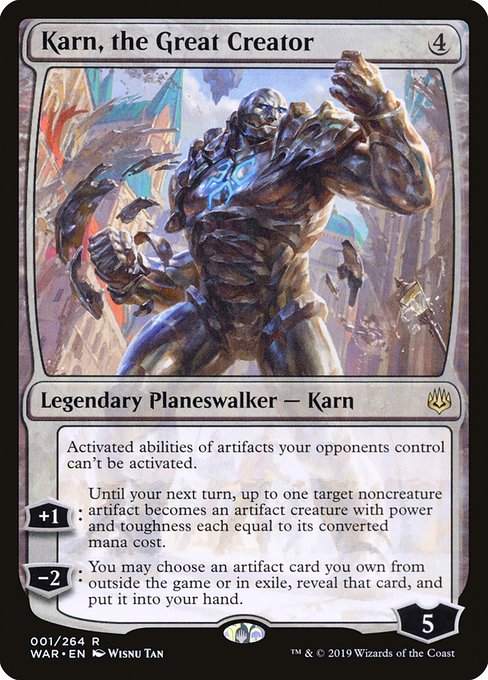 WAR: Karn, the Great Creator