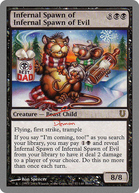UNH: Infernal Spawn of Infernal Spawn of Evil (Foil)