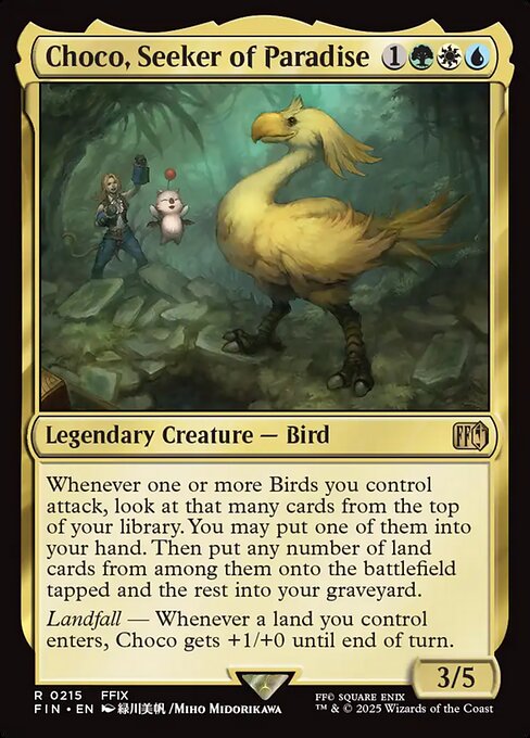 FIN: Choco, Seeker of Paradise (Foil)