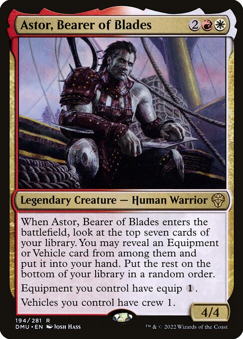 DMU: Astor, Bearer of Blades (Foil)