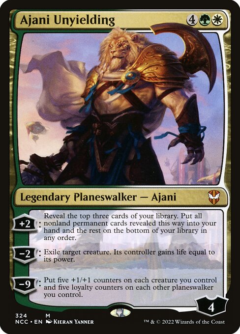 NCC: Ajani Unyielding