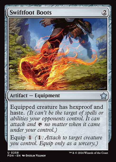 FDN: Swiftfoot Boots (Foil)
