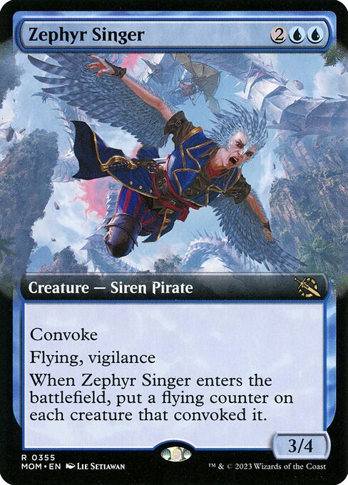 MOM: Zephyr Singer (Extended Art) (Foil)