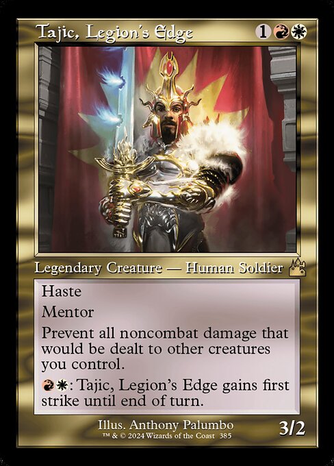 RVR: Tajic, Legion's Edge (Retro Frame)