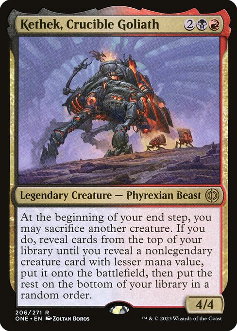 ONE: Kethek, Crucible Goliath (Foil)
