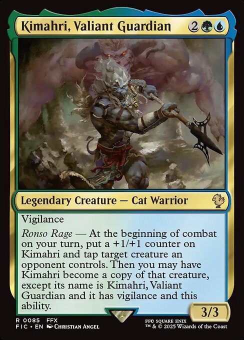FIC: Kimahri, Valiant Guardian (Foil)