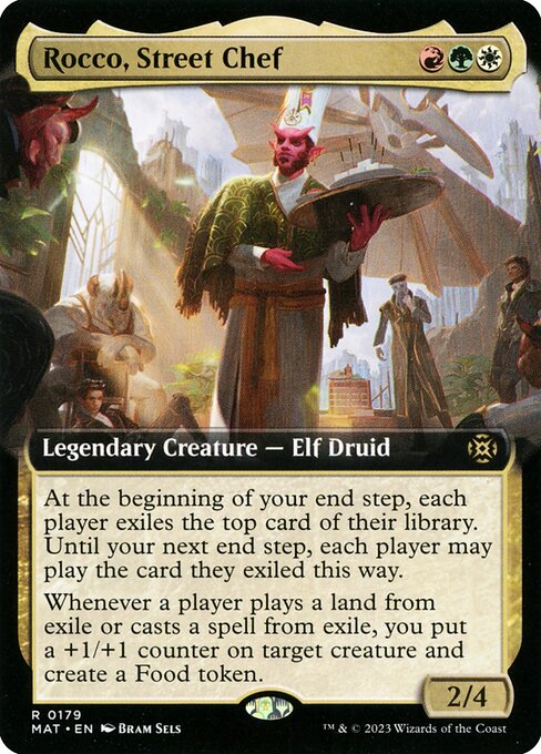 MAT: Rocco, Street Chef (Extended Art)