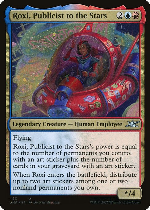 UNF: Roxi, Publicist to the Stars (Galaxy Foil)