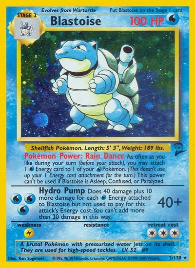 BS2: Blastoise (Holofoil)