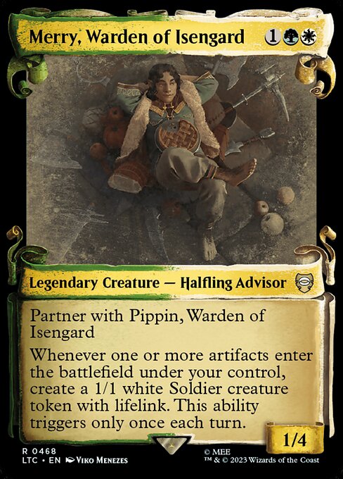 LTC: Merry, Warden of Isengard (Showcase Scrolls) (Foil)