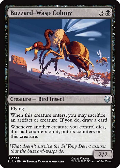 TLA: Buzzard-Wasp Colony (Foil)