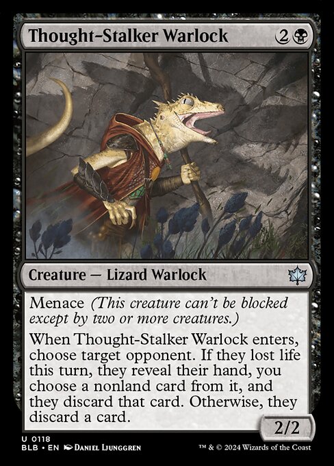 BLB: Thought-Stalker Warlock (Foil)