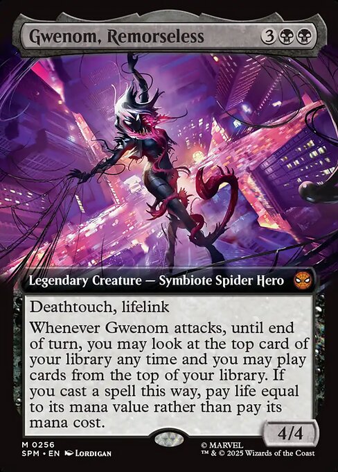 SPM: Gwenom, Remorseless (Extended Art) (Foil)