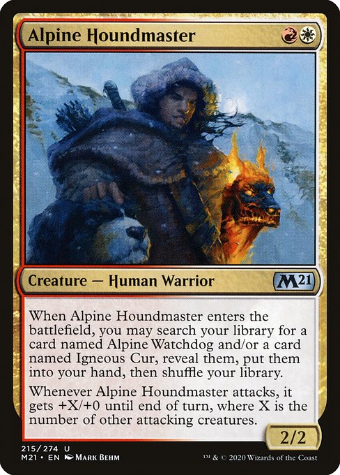 M21: Alpine Houndmaster (Foil)